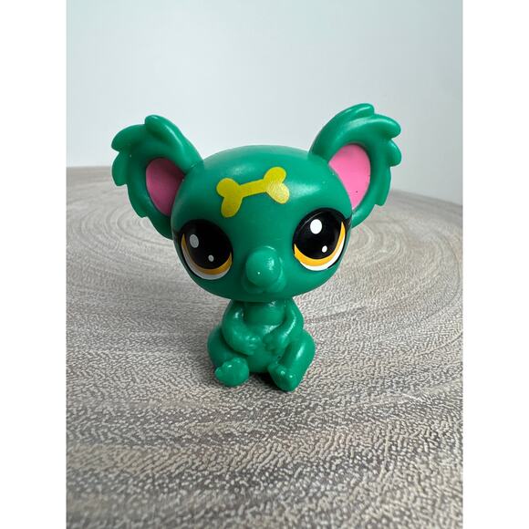 Garland Green Koala LPS Lucky Pets Fortune Cookie Surprise Pet Toy - Picture 1 of 6